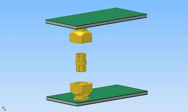 SMPM to SMPM Board to Board Solution